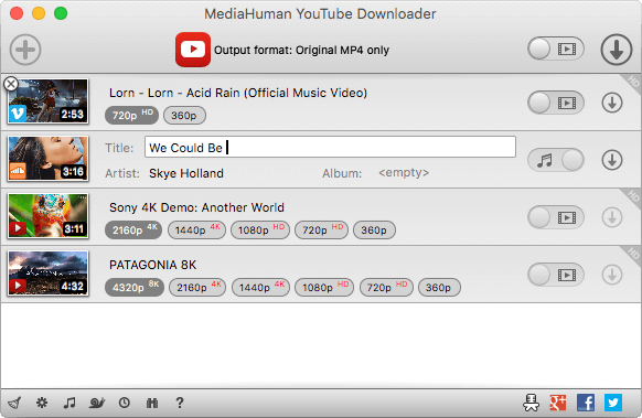 MediaHuman YouTube Downloader 2020