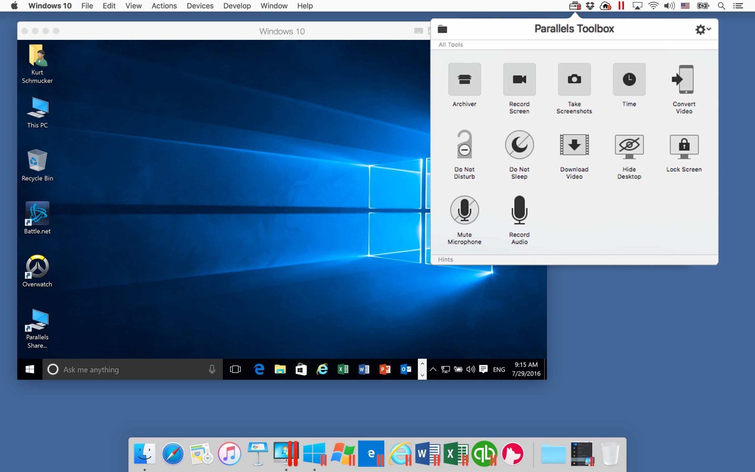 parallels toolbox for mac free download
