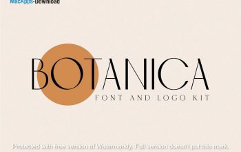 Creative Market Botanica Font And Logo Kit For Mac Download |  Latest Version