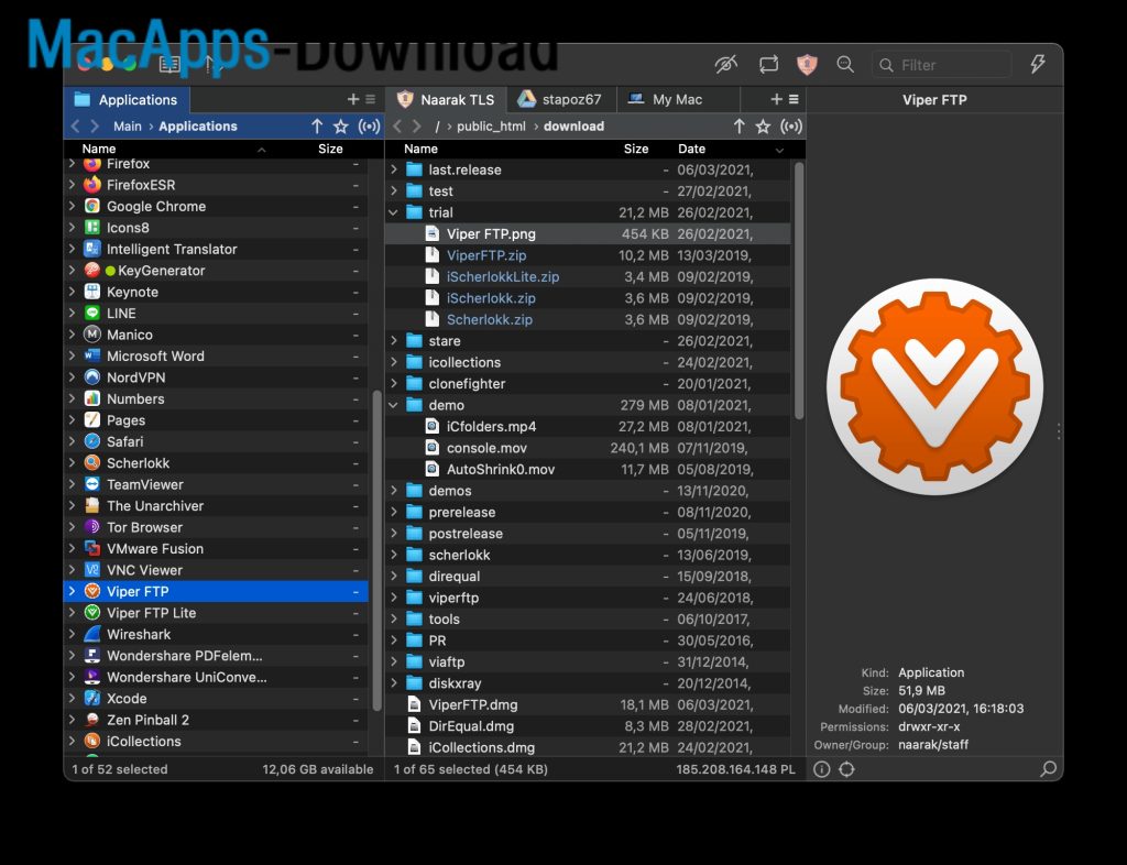 Viper FTP Mac Crack Updated Version With License Key